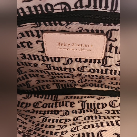 JUICY COUTURE Cafe/Powder Blush Queen of Everything Fanny Bag - Picture 8 of 11